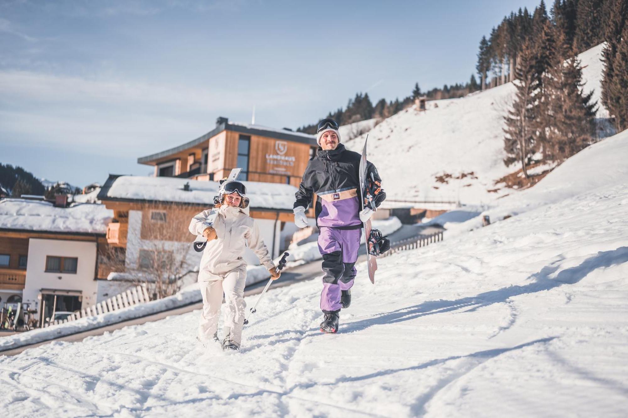 Landhaus Saalbach - Joker Card Included In Summer Exterior photo
